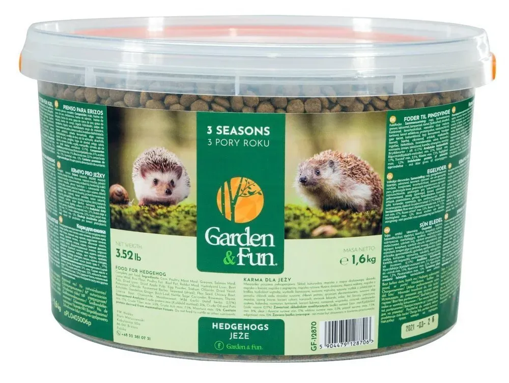 Garden Fun Igelfutter 1,6 kg Eimer (Rabatt für Stammkunden 3%)