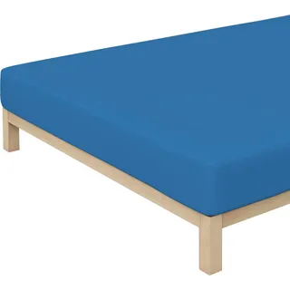 schlafgut Premium Baumwolle 90 x 190 - 100 x 220 cm blue mid