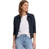STREET ONE Jacke mit Zipper und Brusttaschen - Blau