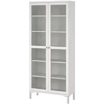 INOSIGN Vitrine Roma 89 x 36,3 x 202,8 cm Weiß