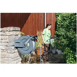 Geka Automatischer Schlauchaufroller PA30SK 30 m grau