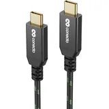 conecto USB-C auf USB-C 0,15 m Grün/Schwarz