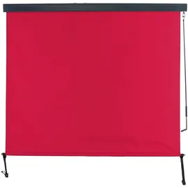 Mendler Vertikalmarkise 250 x 180 cm Bordeaux-rot Stoff