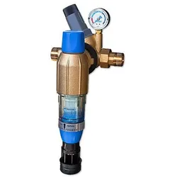 BWT ''Bolero'' Hauswasserstation DN32 - 1 1/4'' mit Druckminderer und Manometer - gem. DVGW-Richtlinie