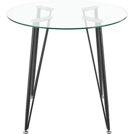 [en.casa] Huittinen Ø 80 cm schwarz