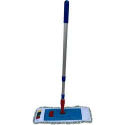 CleanSV MopSet 50 cm 3 teilig, Wischset Putzset: Magnet Mophalter, Microfasermop DRIO Wischmop
