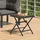 vidaXL Gartentisch Klappbar Anthrazit 38x38x38 cm Stahlgitter