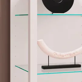 VCM Vitrine - weiß ¦ Maße cm