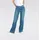 MAC Dream Wide Leg Jeans in mittelblauer Waschung-D34 / L30