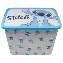 Stor Stitch and Angel Aufbewahrungsbox mit Klickverschluss 23 Liter Farbig