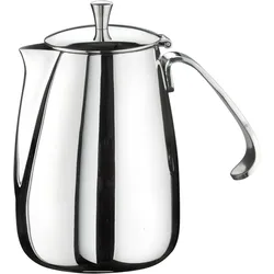Kaffeekanne PINTINOX "Executive K", silber (edelstahlfarben), 0,75 l, Edelstahl 18/10, Kannen, Edelstahl 18/10, spülmaschinengeeignet