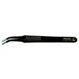 bernstein tools for electronics SMD-Pinzette Flach-breit, gebogen 115mm