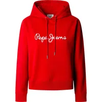 Pepe Jeans Maddy Kapuzenpullover - Red - XS