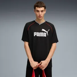Puma ESS Football Jersey schwarz M