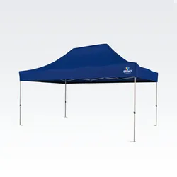 Festzelt 3x4,5m - ohne 3 Wänden - Blau
