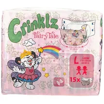 Crinklz Fairy Tale Windeln L (110-150 cm) 15 St.