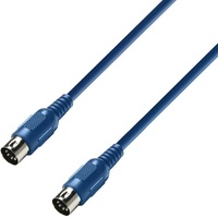 Adam Hall Cables 3 STAR MIDI 0600 BLU Midikabel 5-Pol | 6 m
