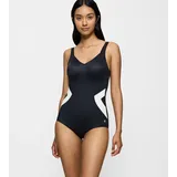 Triumph Badeanzug Damen Schwarz/Weiß 38 Cup C