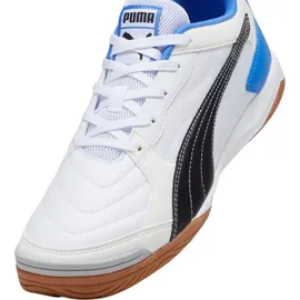 Puma Pressing IV Indoor Herren weiss 45 - Blau/Weiß/Schwarz - 45