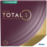 Dailies Total 1 Dailies Total1 for Astigmatism 90 Stück, BC 8.6 mm, DIA 14.5 mm, CYL 0,75, ACHSE 180, -05.25 Dioptrien