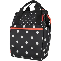 KLICKFIX Gepäckträgertasche ROOMY GT, mixed dots 12 LITER