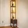 Homcom Stehlampe 26.5x169,0 cm Braun