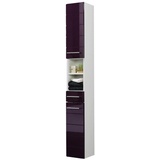 Held Rimini Seitenschrank 25 Aubergine