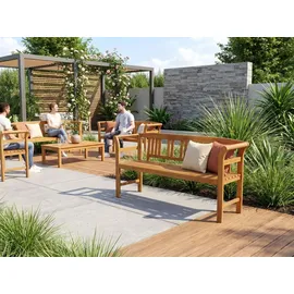 prestige home living outdoor 3-Sitzer 157 x 49 x 82 cm Rosa