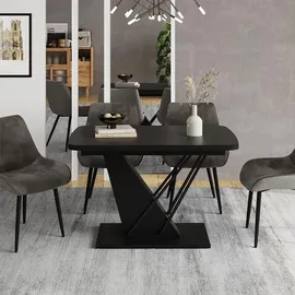 Vicco Fenaro 120 x 77,4 x 80 cm schwarz
