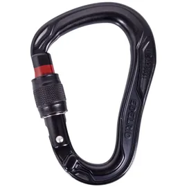 Edelrid HMS Bullet Screw HMS-Karabiner Schwarz