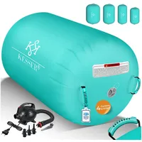 Kesser KESSER® Aufblasbare Air Roll Airtrack, Gymnastik-Rolle inkl. Tragetasche