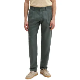 Marc O'Polo Leinenhose mit Gürtelschlaufen Modell 'OSBY jogger Oliv, 34/32