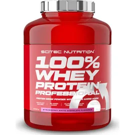 Scitec Nutrition 100% Whey Protein Professional Erdbeere-Weiße-Schokolade Pulver 2350 g