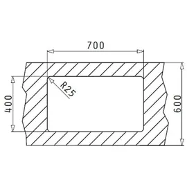 PYRAMIS LUME (70X40) 1B Unterbau
