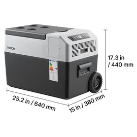 Vevor Kompressor Kühlbox 30 l mit Griff
