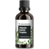 natural elements Vitamin D3 + K2 Tropfen 50 ml