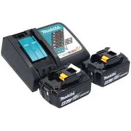 Makita DHP 489 RGJ Akku Schlagbohrschrauber 18 V 73 Nm Brushless + 2x Akku 6,0 Ah + Ladegerät + Makpac