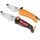 Kuhn Rikon Kindermesser Set 2-tlg. Edelstahl Schwarz/Orange
