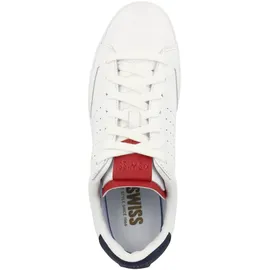K-Swiss Lozan Klub LTH Sneaker, WHT/Samba/Peacot, 43 EU - 43 EU