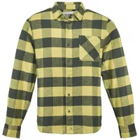 Dolomite Flanell Check spice yellow/tree green (1385) XXL