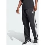 adidas Essentials 3-Streifen Stanford Lite Woven Tapered Open Hem Hose Black/White XXL