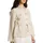 Tom Tailor Damen Regular Fit Jacke mit Leinenanteil, braun, Uni, Gr. 36