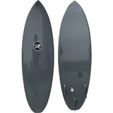 LIGHT RIVER RESIN Surfboard grey - 5,4