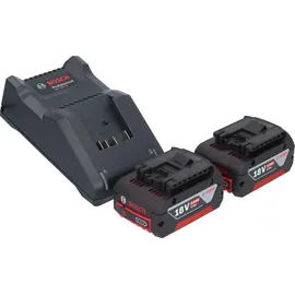 Bosch GSB 18V-65 inkl. 2 x 4,0 Ah + L-Boxx