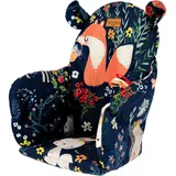 MBESZKA Hochstuhlbezug Ersatzbezug, Baby Sitzkissen Sitzauflage, kompatibel mit Ikea Hochstuhl Antilop, Wasserfest Öko-Tex Polsterung, Kinderhochstuhl Zubehör Design Wald