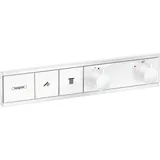 Hansgrohe RainSelect Duschthermostat Unterputz für 2 Verbraucher mattweiß 15380700
