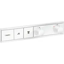 Hansgrohe RainSelect Duschthermostat Unterputz für 2 Verbraucher mattweiß 15380700