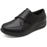 duzhengzhou Diabetikerschuhe for Herren, extra breite Passform, Lederschuhe, lässige Wanderschuhe, Schuhe mit breiter Sohle, for geschwollene Füße, Arthritis, Ödeme, geschwollene(47) - 47 EU