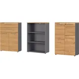 Germania Bürokombination AGENDA (BHT 270x120x40 cm) - bunt - BHT 270x120x40 cm