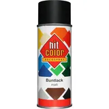 OEM Hitcolor Sprühlack Schwarz matt 0,4 l
